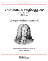 Tornami a vagheggiar (lower key) Vocal Solo & Collections sheet music cover